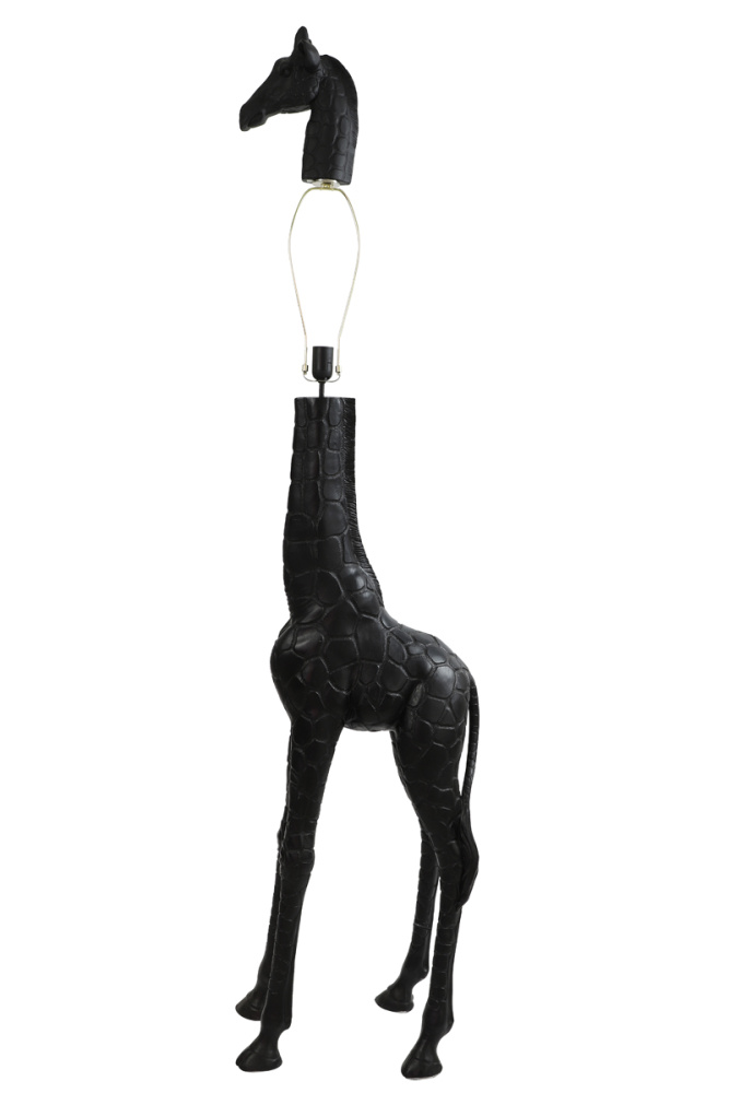 Bilde av Floor lamp 44x33,5x184 cm GIRAFFE black