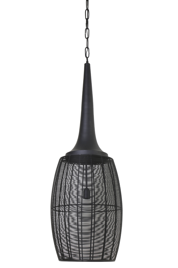Bilde av Kjempe tøff sort tak lampe  