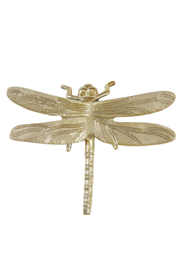 Bilde av Ornament 22,5x18x5 cm DRAGONFLY shiny gold