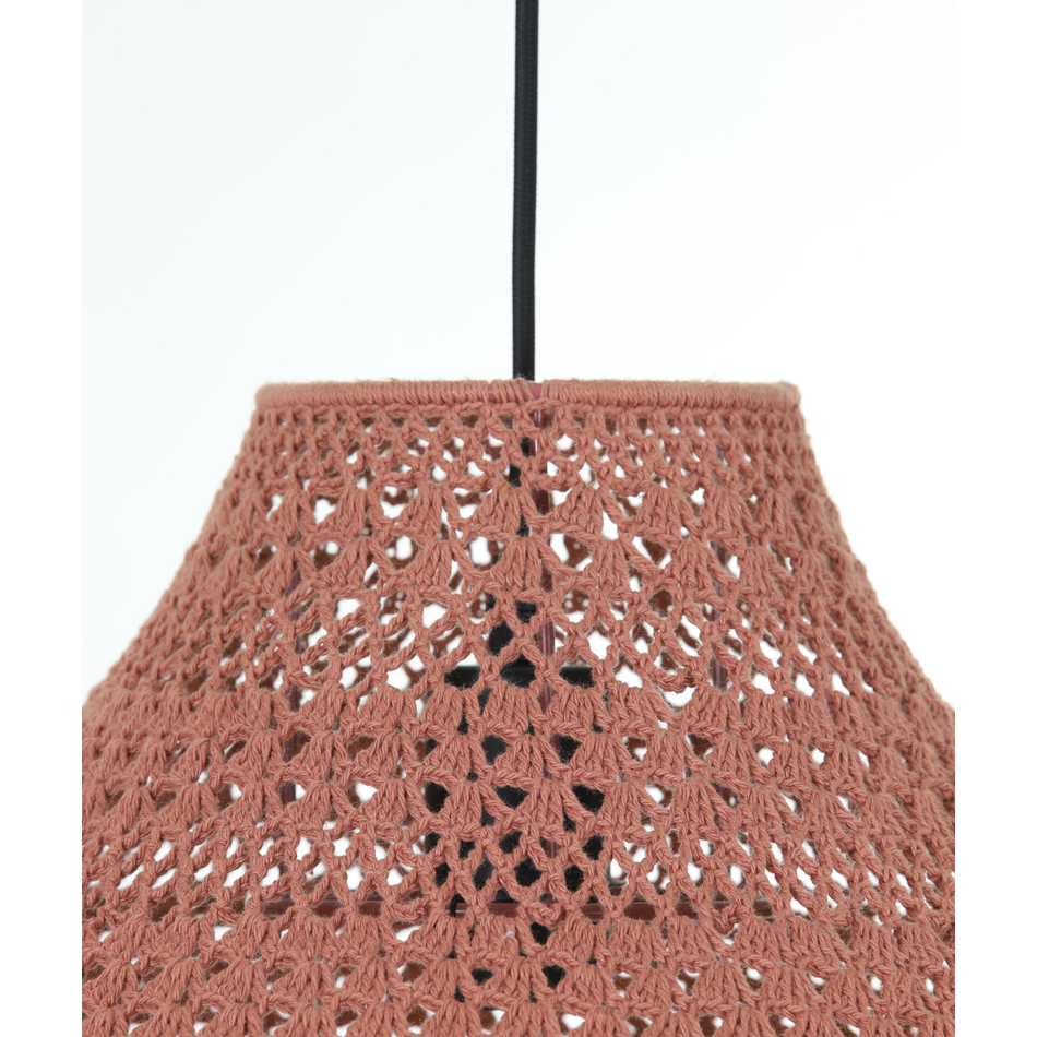 Bilde av SANIKA heklet taklampe Large Ø60x82 cm