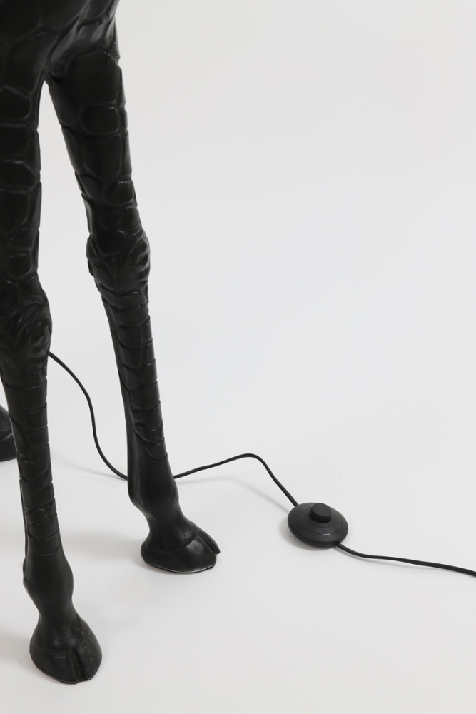 Bilde av Floor lamp 44x33,5x184 cm GIRAFFE black