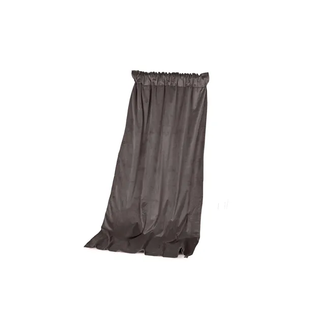Hovedbilde Gardinhøyde 130cm x 240cm 15cm rynkebo m/fòr Velour Brown